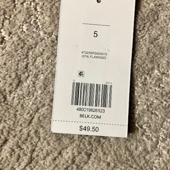 NWT!  CROWN & IVY - 2 Piece Short Set - Pink Flamingo Print - Girl's Size 5 -NEW - Picture 8 of 8